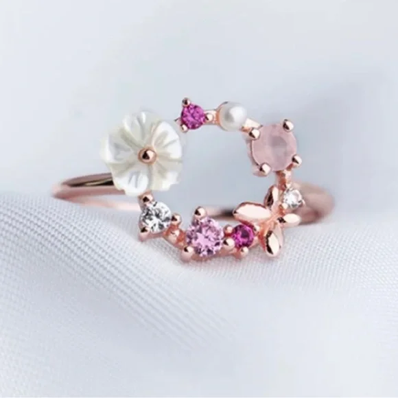 925 Sterling silver creative ring - Picture 2 of 5